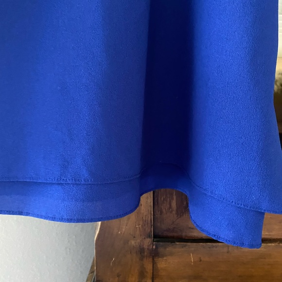 Paper Crane Royal Blue Square Neck Top - Picture 3 of 7
